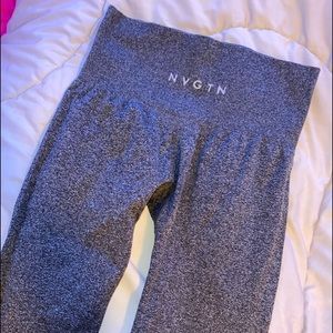 nvtgn black marl seamless leggings